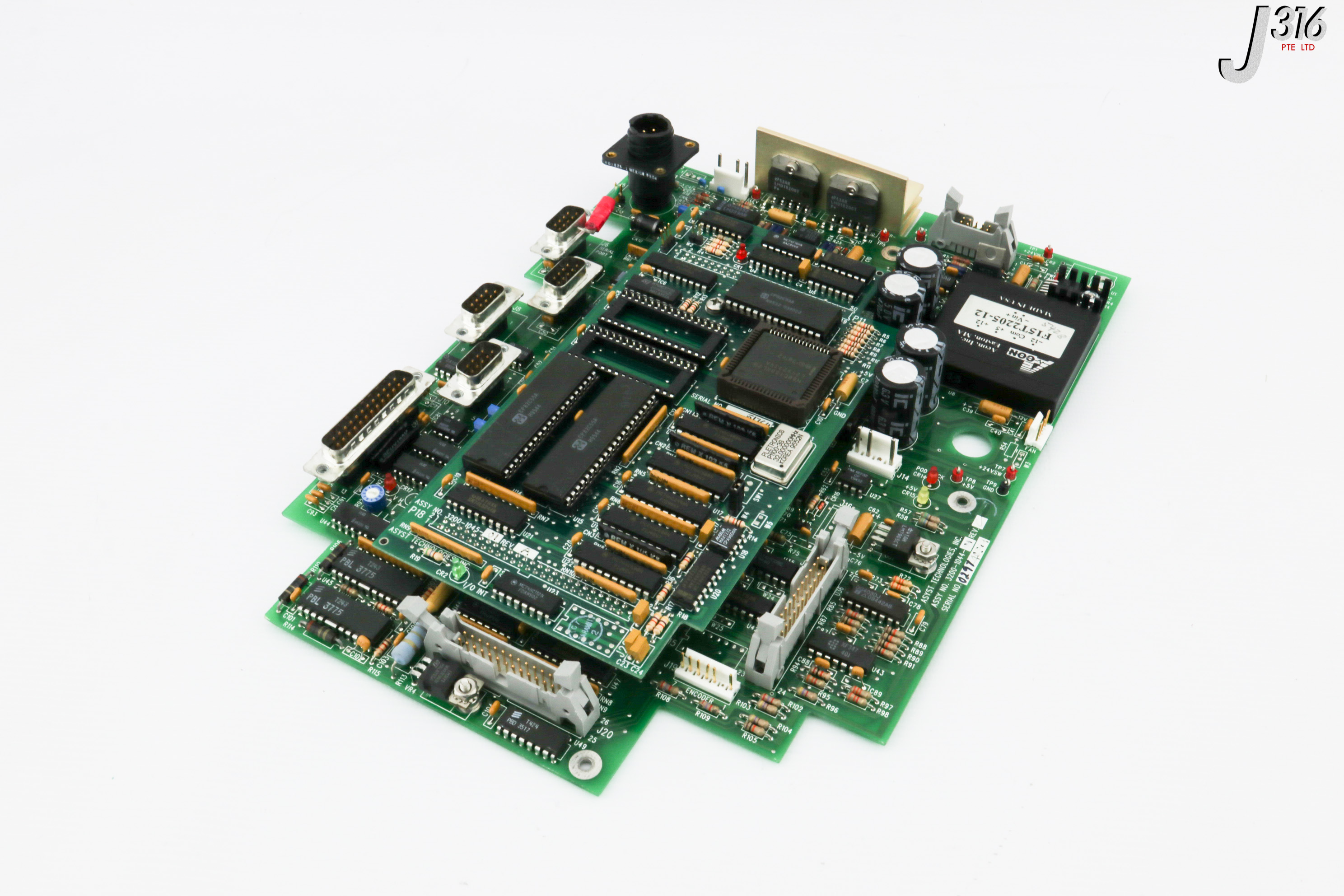 30005 ASYST TECHNOLOGIES PCB ASSY W/ DAUGHTER BD 3200-1045-01 3200